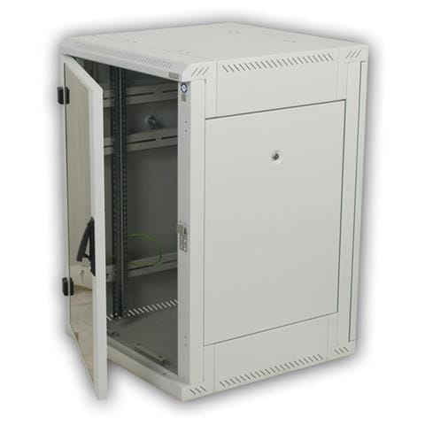 19" Delta RZ Rack 42U / 800x1000 glass door, Libera installazione, Grigio, 800 x 1000 x 1970 mm - Foto 3